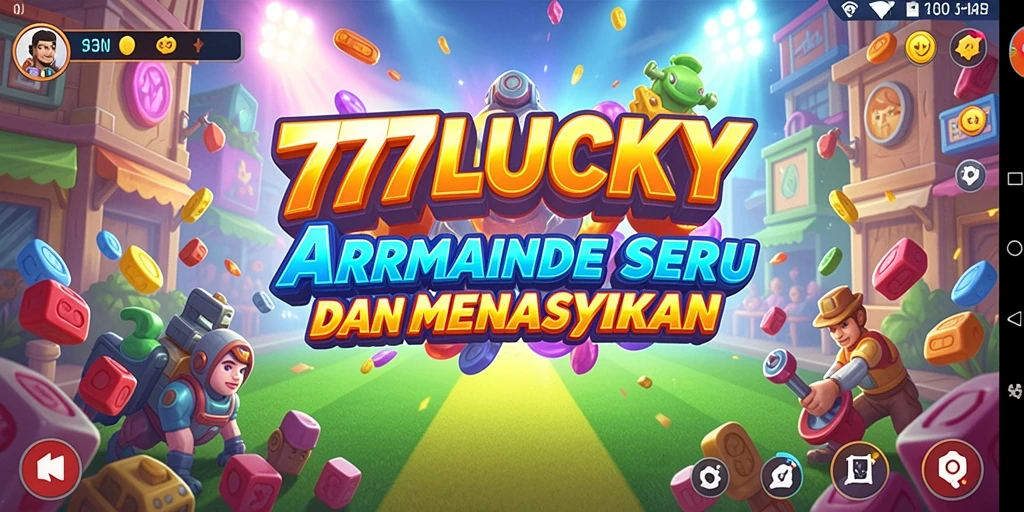 Gameplay seru dari 777LUCKY dengan grafis menarik.