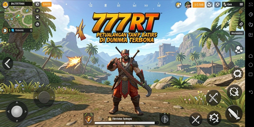 Gameplay 777RT yang menakjubkan dalam dunia terbuka yang luas.