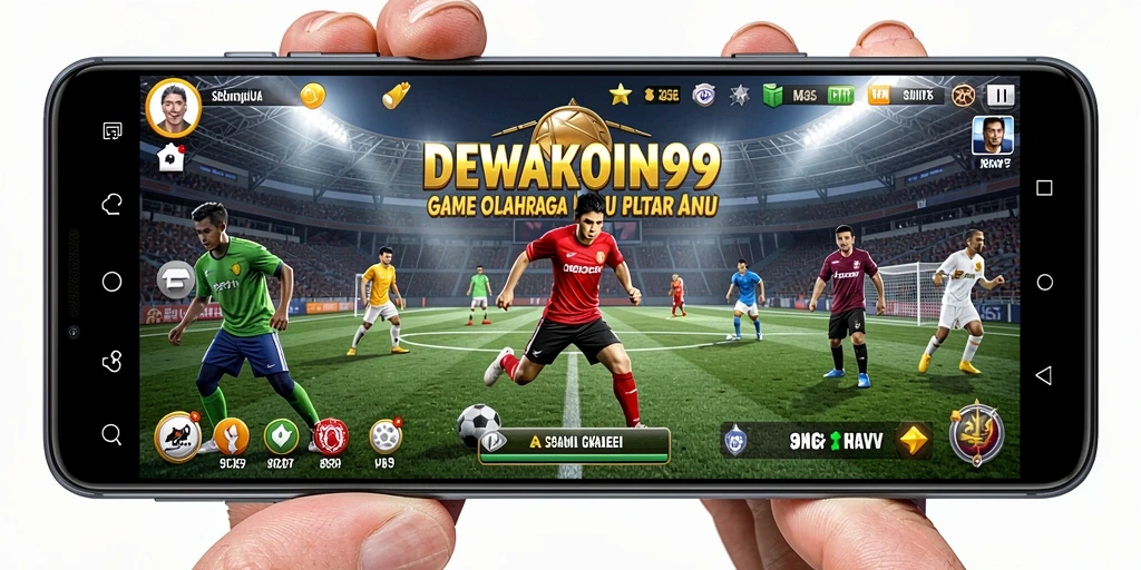 Screeshot gameplay seru dari DEWAKOIN99 dalam aksi olahraga.