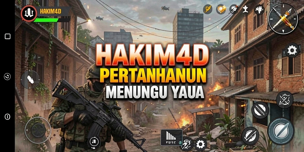 Tampilan gameplay HAKIM4D dengan strategi tower defense yang menarik.