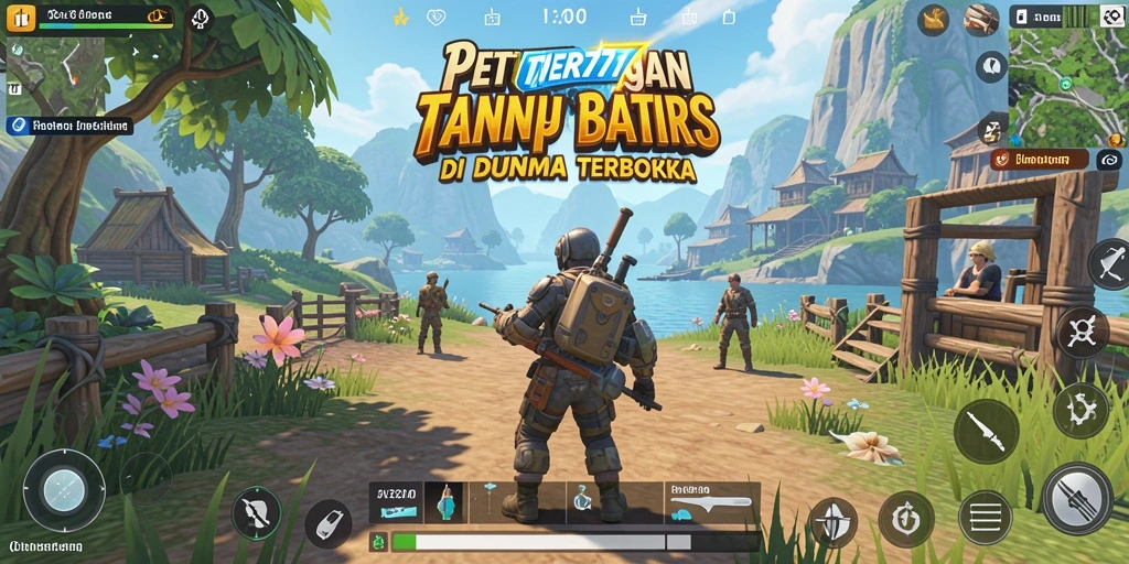 Tampilan menarik dari gameplay Open World INTER77 saat menjelajahi dunia.