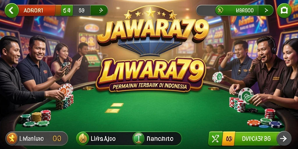 Tampilan gameplay seru di JAWARA79 Live Casino.