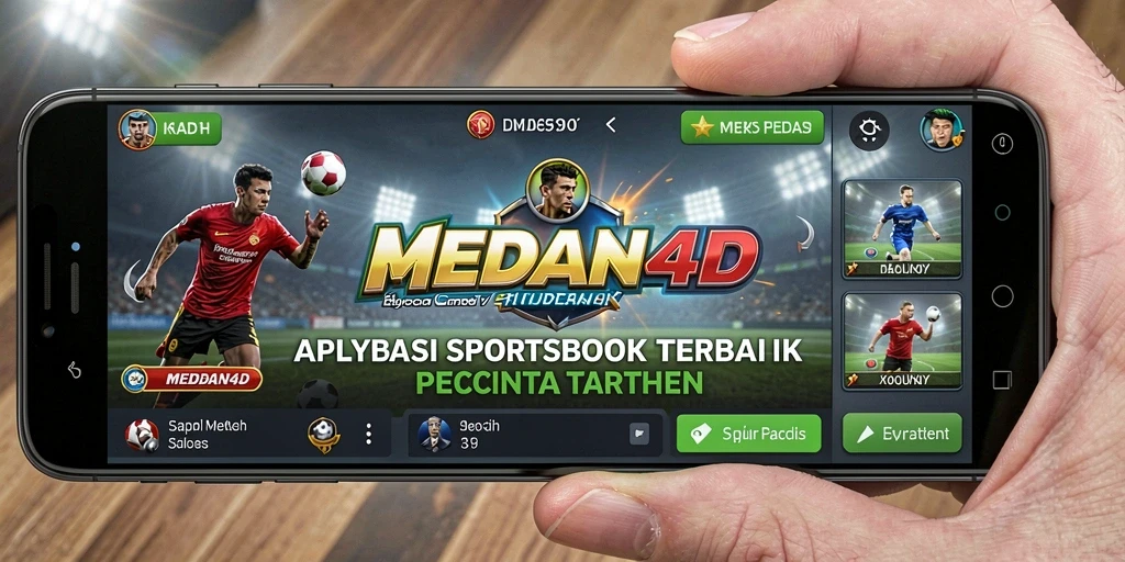 Tampilan utama MEDAN4D dengan berbagai pilihan taruhan olahraga.