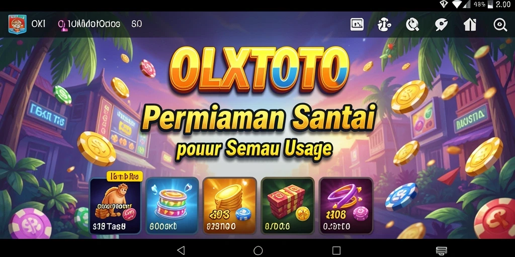 Tampilan gameplay menarik dari OLXTOTO dengan tantangan seru.