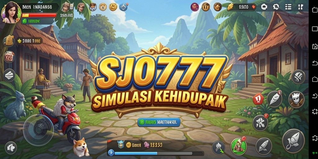 Tampilan gameplay yang mendalam dan interaktif dalam SJO777.