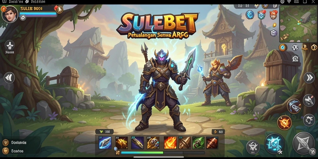 Tampilan luar biasa dari gameplay ARPG SULEBET.