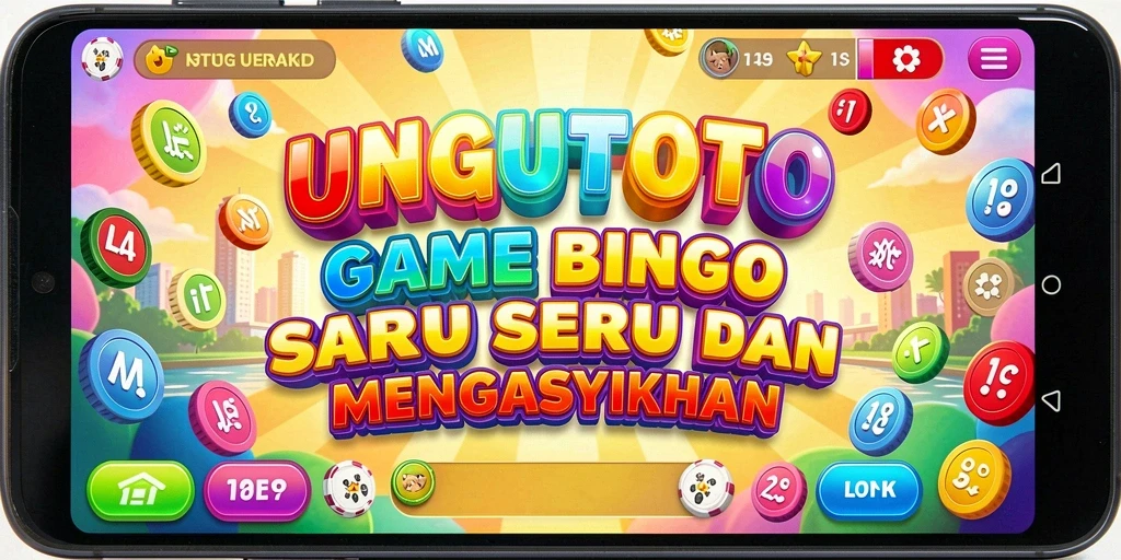 Tampilan gameplay Bingo yang menarik dan interaktif di UNGUTOTO.