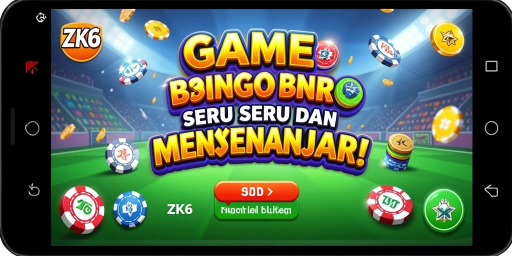 Tampilan gameplay ZK6 yang menampilkan suasana Bingo yang mendebarkan.